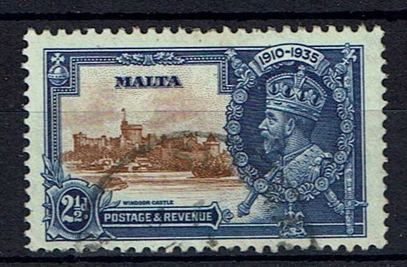 Image of Malta SG 211b FU British Commonwealth Stamp